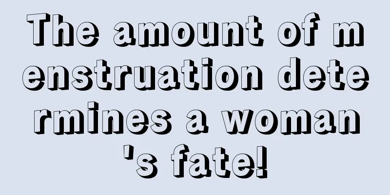 The amount of menstruation determines a woman's fate!