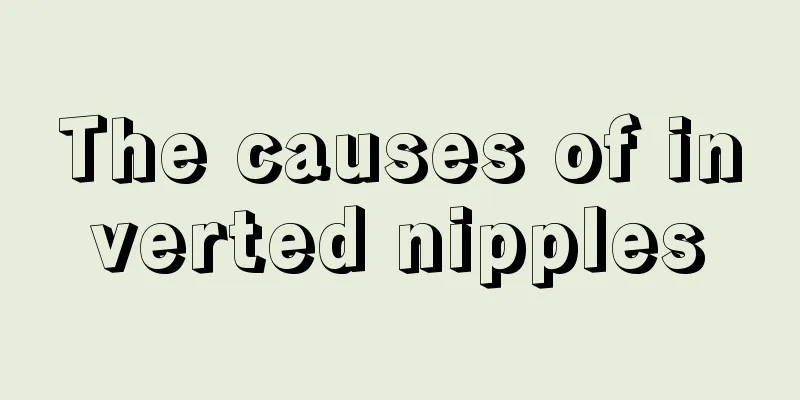 The causes of inverted nipples