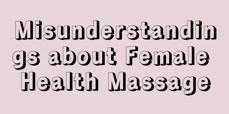 Misunderstandings about Female Health Massage