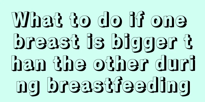 What to do if one breast is bigger than the other during breastfeeding