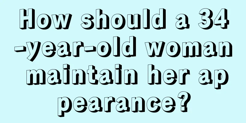 How should a 34-year-old woman maintain her appearance?