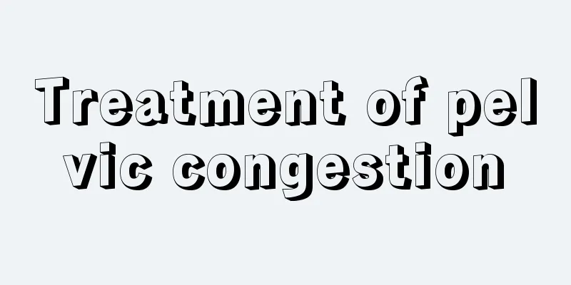 Treatment of pelvic congestion