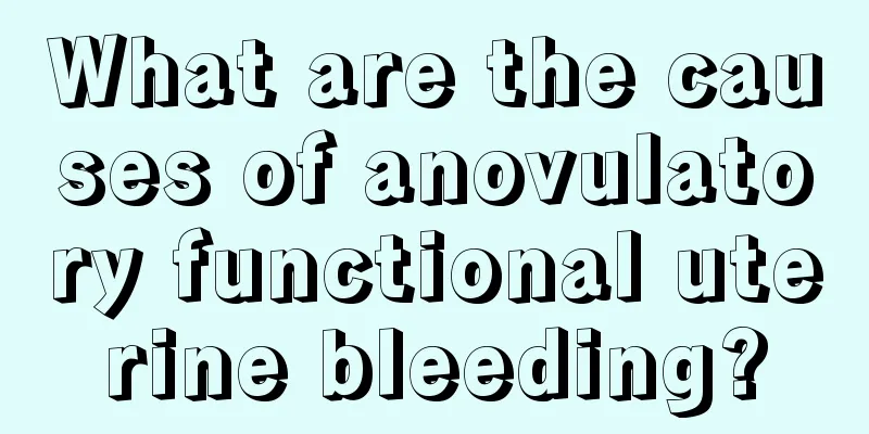 What are the causes of anovulatory functional uterine bleeding?