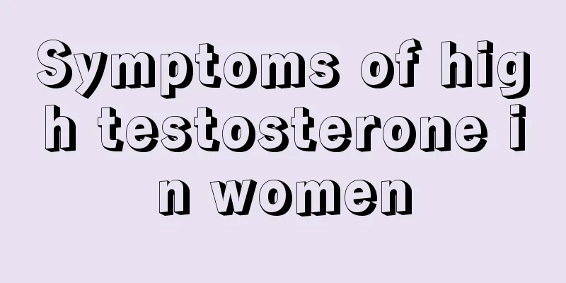 Symptoms of high testosterone in women