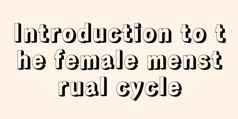 Introduction to the female menstrual cycle