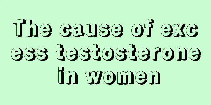 The cause of excess testosterone in women