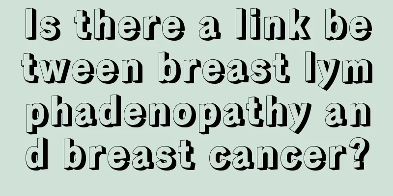 Is there a link between breast lymphadenopathy and breast cancer?