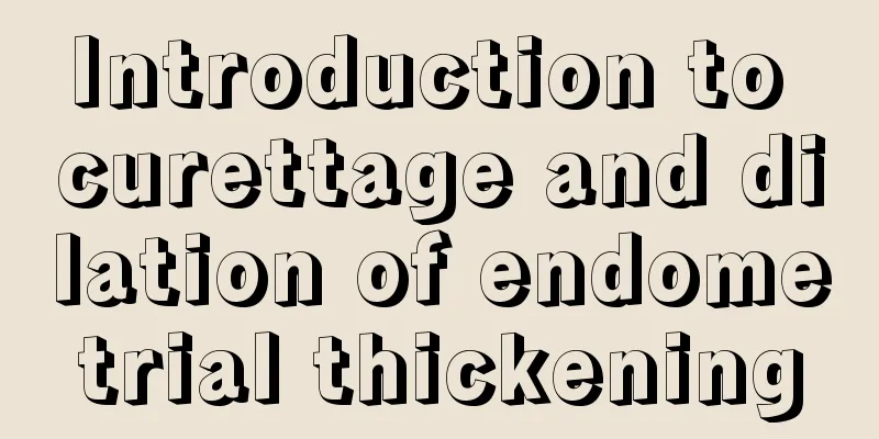 Introduction to curettage and dilation of endometrial thickening