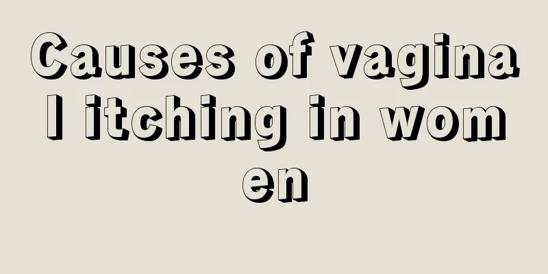 Causes of vaginal itching in women