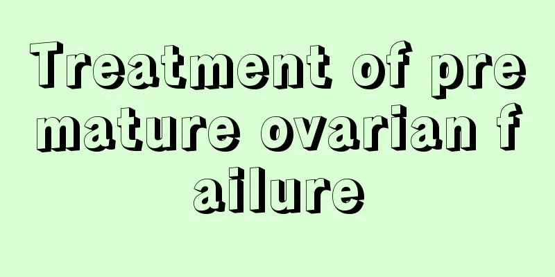 Treatment of premature ovarian failure