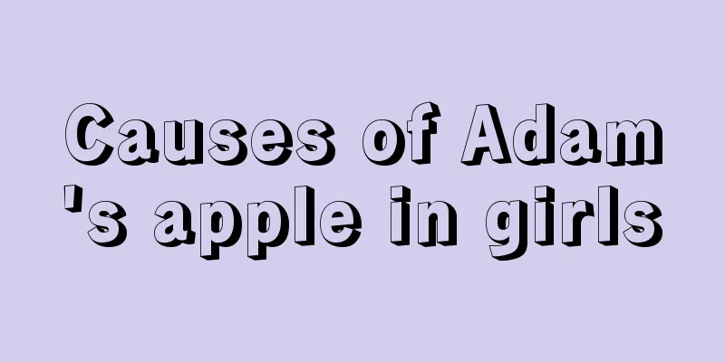 Causes of Adam's apple in girls