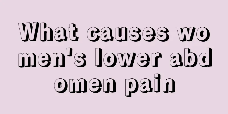 What causes women's lower abdomen pain