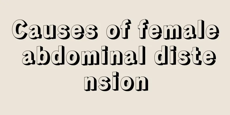 Causes of female abdominal distension