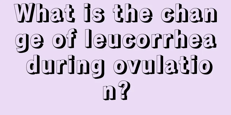 What is the change of leucorrhea during ovulation?