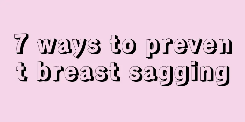 7 ways to prevent breast sagging