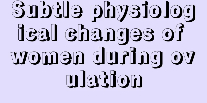 Subtle physiological changes of women during ovulation