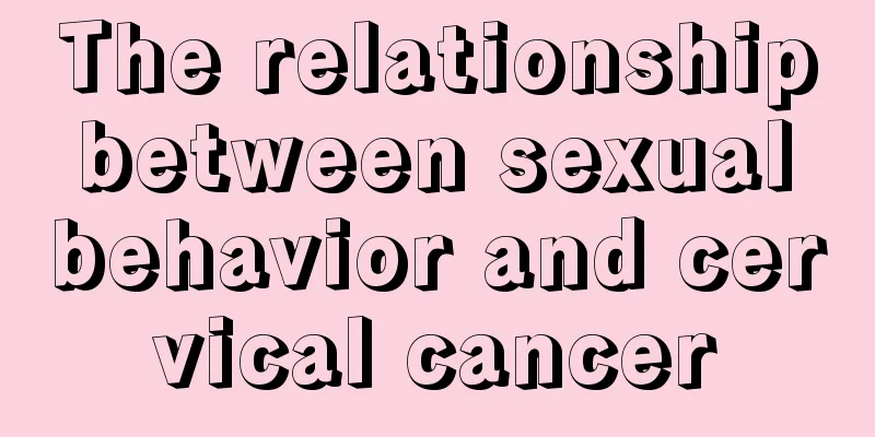 The relationship between sexual behavior and cervical cancer