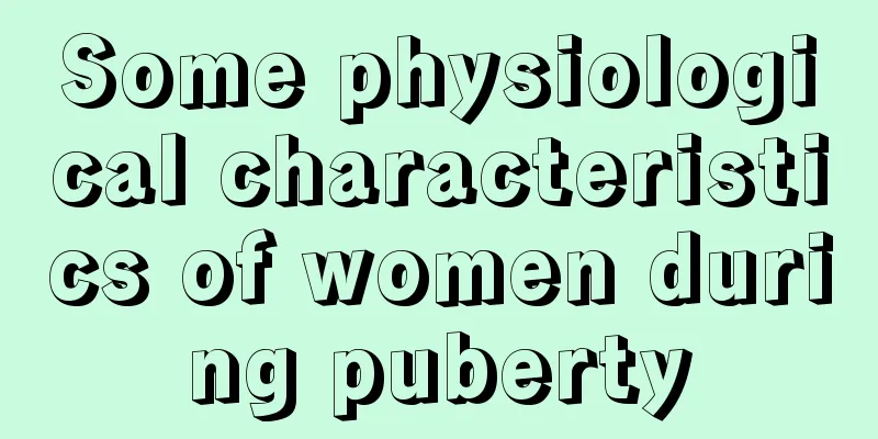 Some physiological characteristics of women during puberty