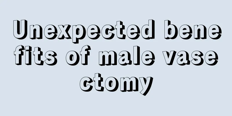 Unexpected benefits of male vasectomy