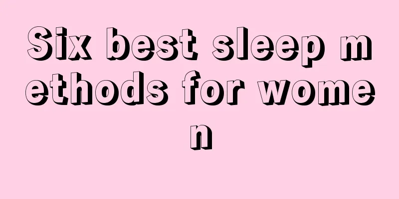 Six best sleep methods for women