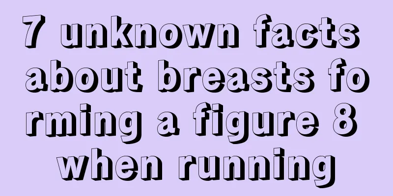 7 unknown facts about breasts forming a figure 8 when running