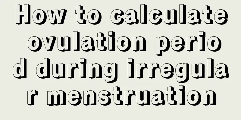 How to calculate ovulation period during irregular menstruation