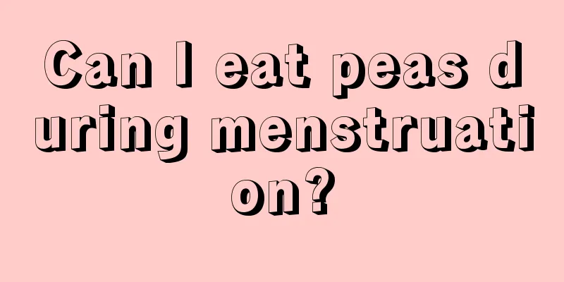 Can I eat peas during menstruation?