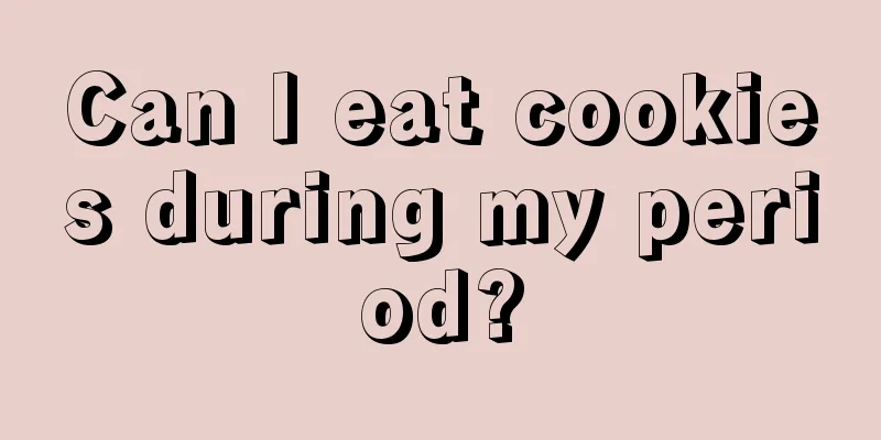 Can I eat cookies during my period?