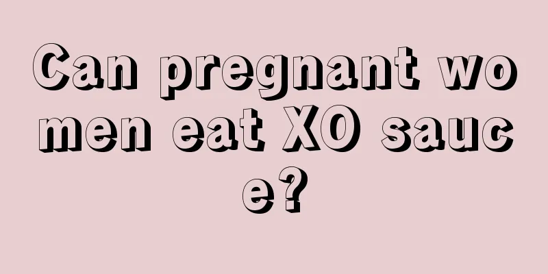 Can pregnant women eat XO sauce?