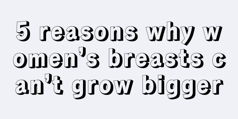 5 reasons why women’s breasts can’t grow bigger