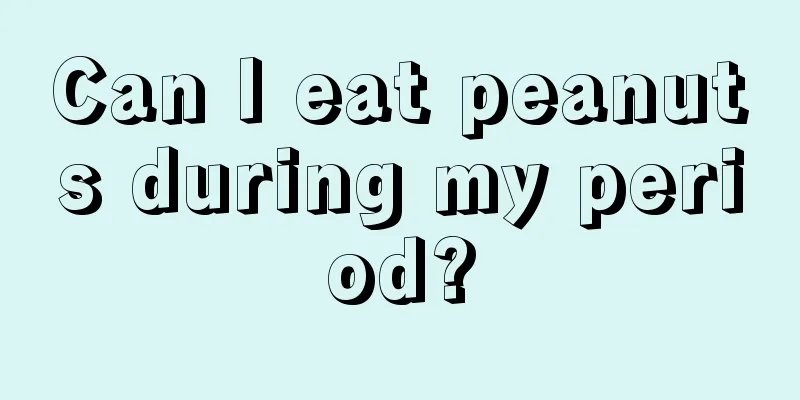 Can I eat peanuts during my period?