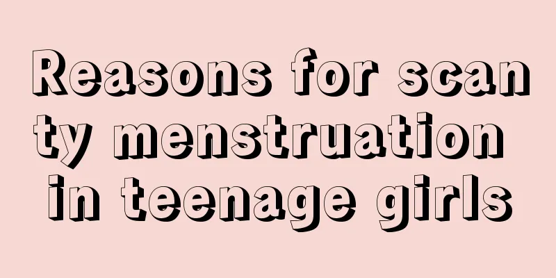 Reasons for scanty menstruation in teenage girls