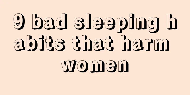 9 bad sleeping habits that harm women