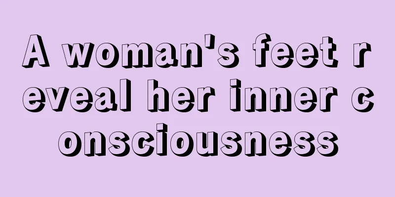 A woman's feet reveal her inner consciousness