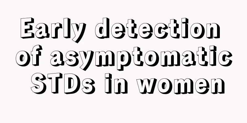 Early detection of asymptomatic STDs in women