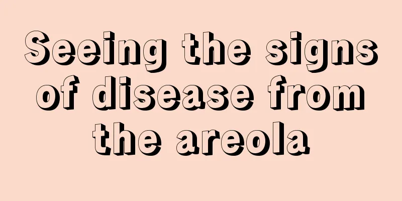 Seeing the signs of disease from the areola