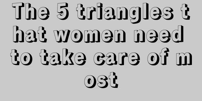 The 5 triangles that women need to take care of most