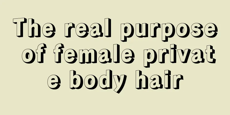 The real purpose of female private body hair