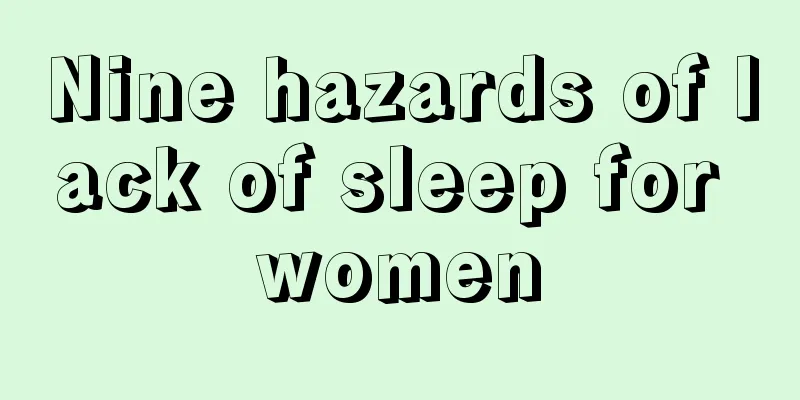 Nine hazards of lack of sleep for women