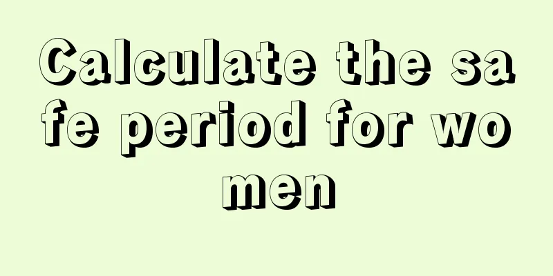 Calculate the safe period for women