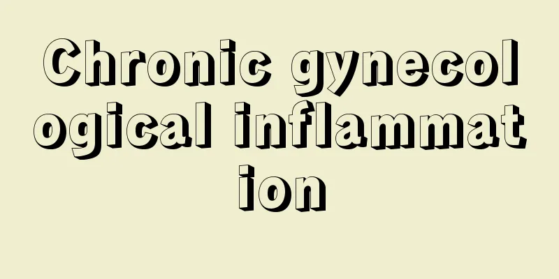 Chronic gynecological inflammation