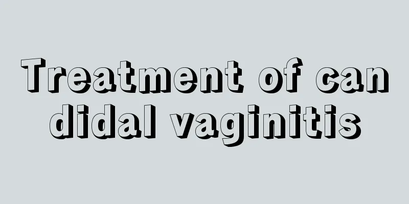 Treatment of candidal vaginitis