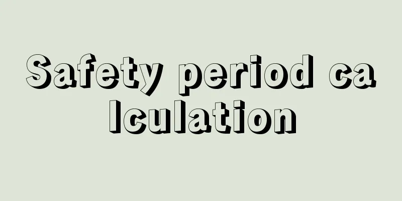 Safety period calculation