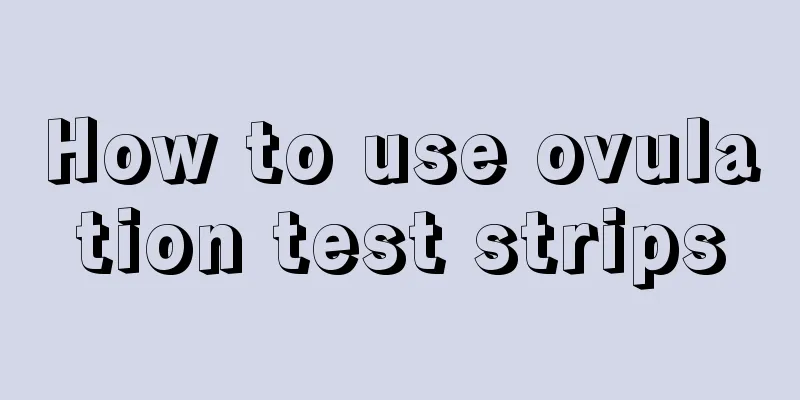 How to use ovulation test strips