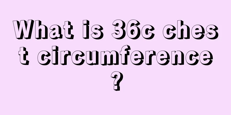 What is 36c chest circumference?