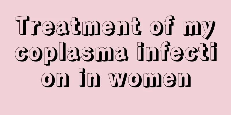 Treatment of mycoplasma infection in women