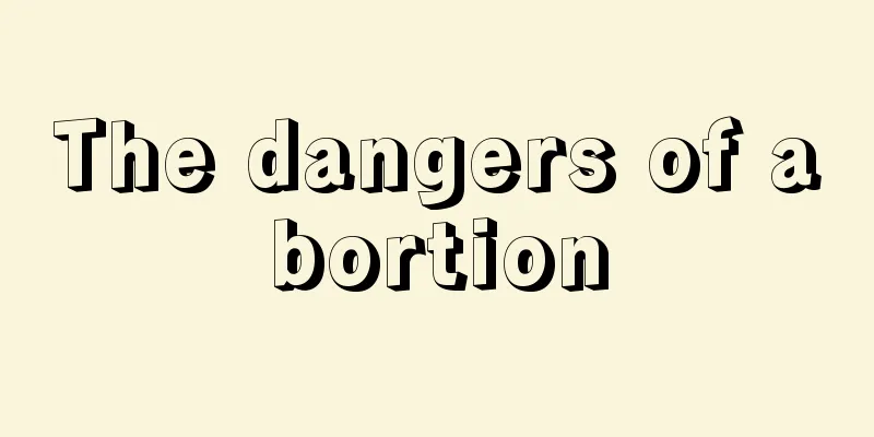 The dangers of abortion