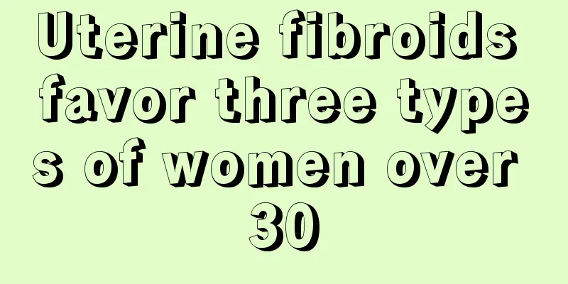 Uterine fibroids favor three types of women over 30