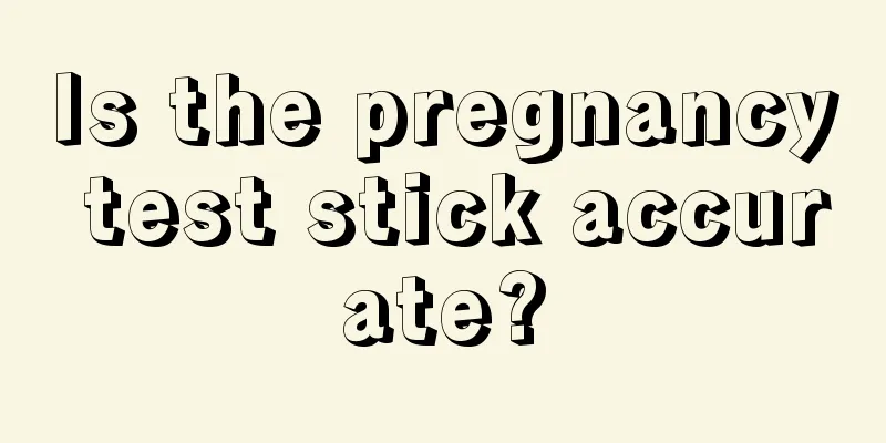 Is the pregnancy test stick accurate?