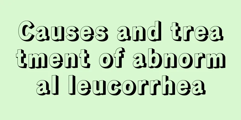 Causes and treatment of abnormal leucorrhea